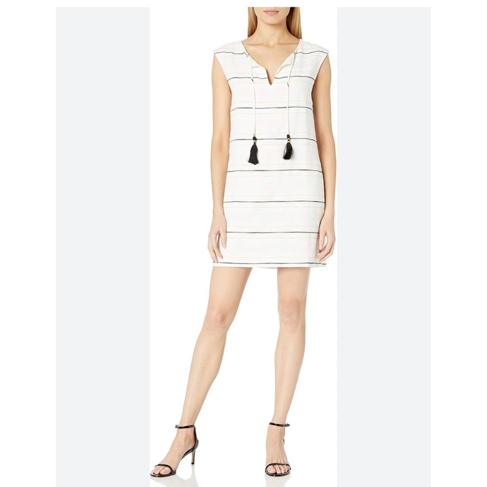 Cooper & Ella Women's Pietra Tassel Dress Size Small